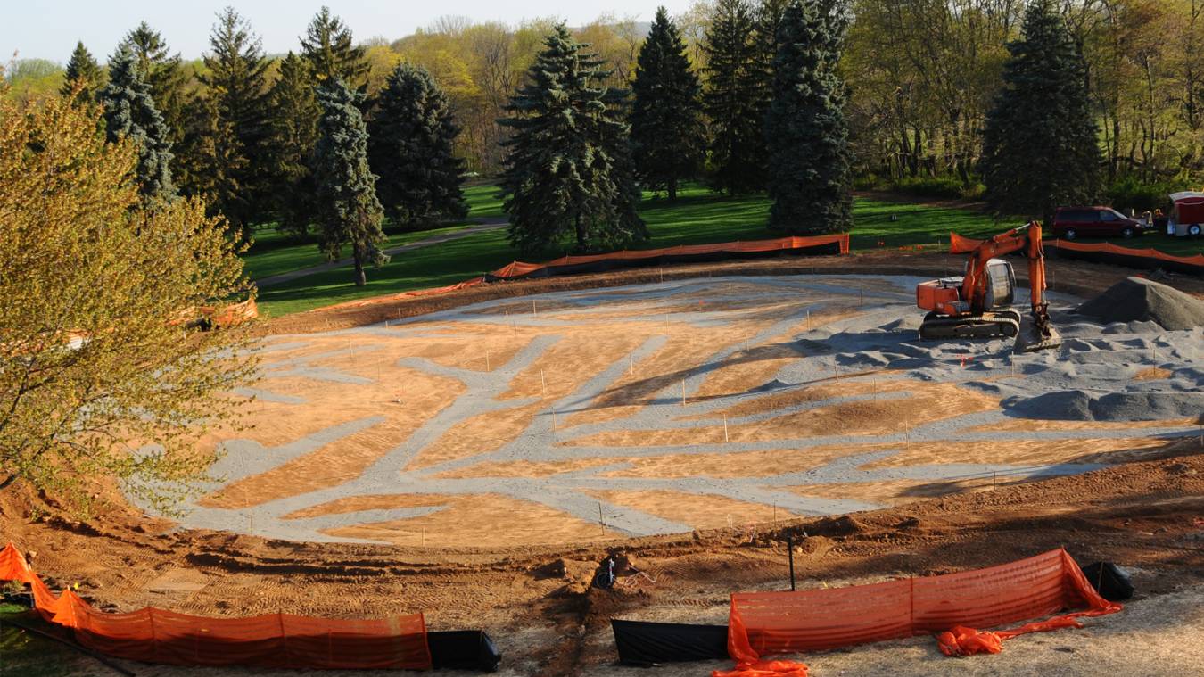 Golf Green Construction