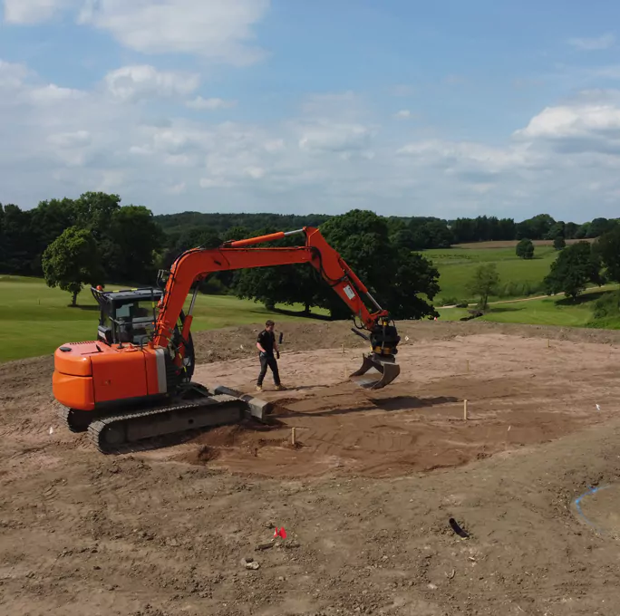 Golf Course Construction Gal